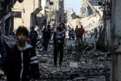 Israel kills kindergarten children in an airstrike in Gaza