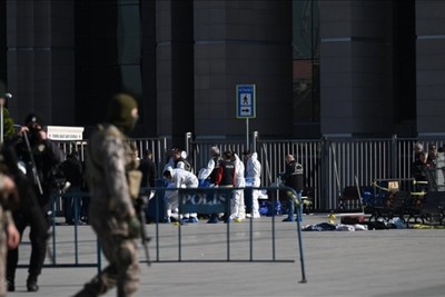Terrorist attack in front of Çağlayan Courthouse in Istanbul