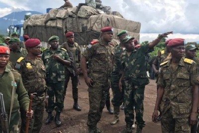 The DRC army must stop the M23 rebels' attempt to take over the city of Sake