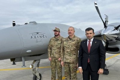 Azerbaijan bought new Akıncı attack ATS from Turkey
