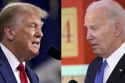 Трамп опережает Байдена на 11 пунктов