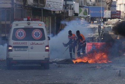 اندلاع مواجهات مع الاحتلال الإسرائيلي في الضفة الغربية