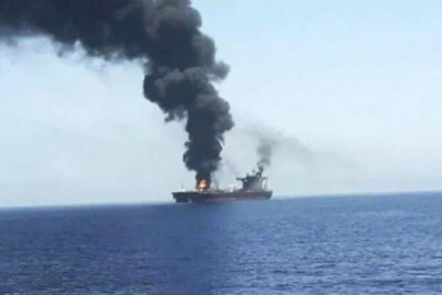A British ship was targeted in the Red Sea