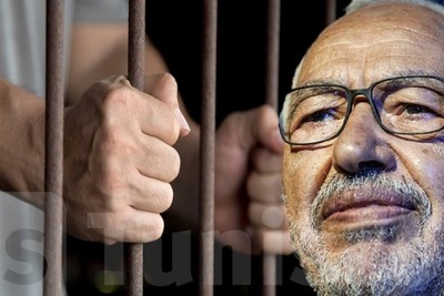 Ghannouchi, the imprisoned Tunisian opposition leader, begins a hunger strike