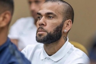 Dani Alves was sentenced to four and a half years in prison for rape