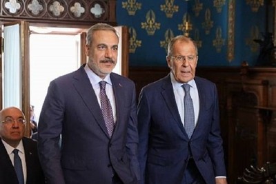 The Foreign Ministers of Russia and Turkey referred to the peace process in the Caucasus