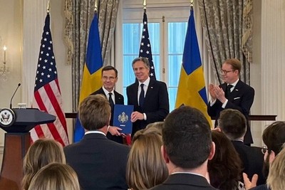 The White House: Sweden officially becomes a member of NATO