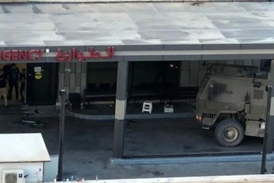 تک‌تیراندازهای صهیونیست اورژانس بیمارستان جنین را هدف قرار دادند