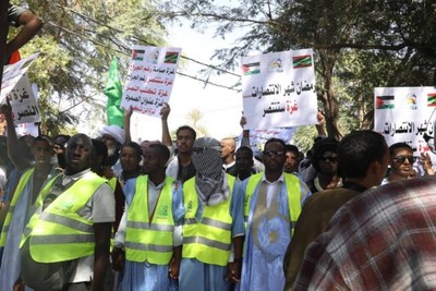 مسيرات في نواكشوط نصرةً لأهالي غزة