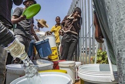 The capital city of South Africa, Johannesburg, was hit by an unprecedented water shortage