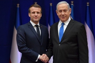 Macron: Forced displacement of Gaza residents 'war crime'