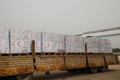 Algeria sends 150 tons of humanitarian aid to Gaza