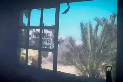 القسام يستهدف آليات للاحتلال الإسرائيلي بمحاور التوغل في غزة