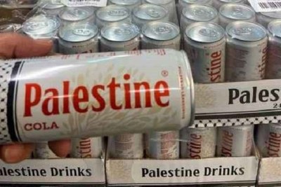 'Palestine Cola' soda is launched, Western organizations continue to boycott