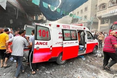 هلال احمر فلسطین از شهادت ۲۶ کارمند خود در جنگ غزه خبر داد