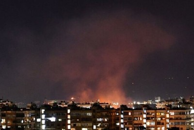 Missile attack around Damascus