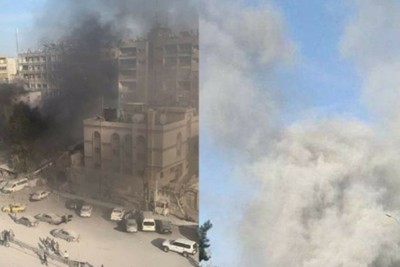 The Zionist regime attacked the building of the Iranian consulate in Syria