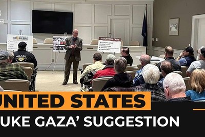 The American congressman wants the issue of Gaza to be ended as they were done to Hiroshima and Nagasaki