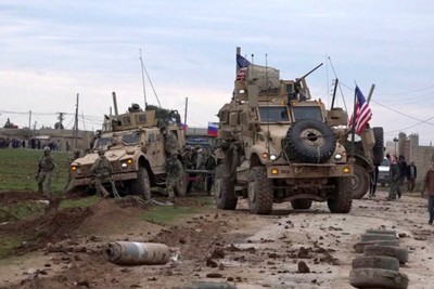 A central attack on the American military in the east of Syria