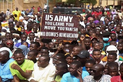 The United States will withdraw its troops from Niger to implement the demand for military rule