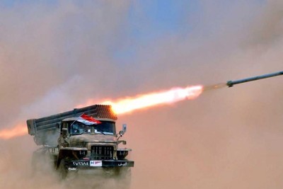 Syrian Military Bombards Terrorist Hideouts on the Outskirts of Deir Ezzor