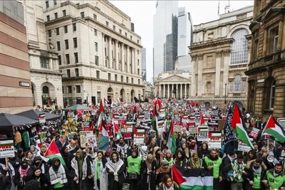 هجوم حاد ضد مفوض شرطة لندن بسبب المظاهرات المناصرة لفلسطين