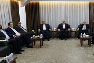 Leaders of Palestinian groups meet in Istanbul, Turkey to discuss what is happening in Gaza