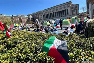 جامعة كولومبيا تنفذ تهديدها وتشرع بفصل الطلبة المعتصمين دعما لفلسطين