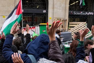 تعطیلی یک دانشگاه در فرانسه بدلیل اعتراضات دانشجویان حامی فلسطین