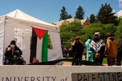 The suppression of pro-Palestinian protests exposes the West's state of panic
