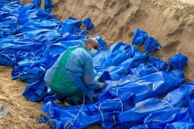What do we know about the mass graves in Gaza?