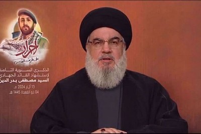 Nasrallah: 1,500 Israeli Soldiers Killed Since Start of Gaza War