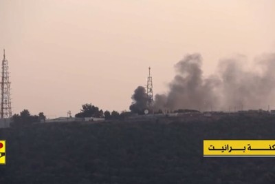 المقاومة الإسلامية في لبنان تستهدف تجمعاً ‏لجنود الاحتلال في محيط "برانيت"