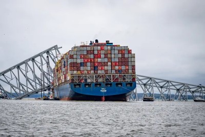 Container Ship M/V Dali Set to Be Removed 8 Weeks After Francis Scott Key Bridge Crash