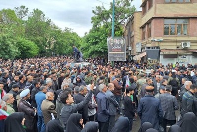 حضور بیش از ۴۰ هیأت عالی‌رتبه خارجی در مراسم تشییع پیکر رئیس جمهور شهید