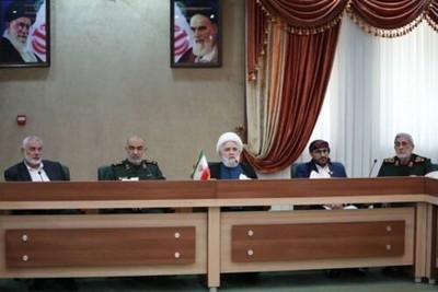 قادة فصائل المقاومة، يلتقون اللواء سلامي والعميد قاآني