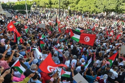 تظاهرات حاشدة في تونس والمغرب والأردن تنديداً بمجازر الاحتلال في رفح