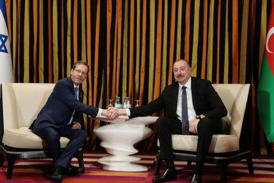 The president of the Zionist regime will leave for Baku