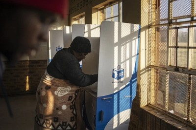 South Africa's ANC Faces Historic Challenge as Voters Head to Polls