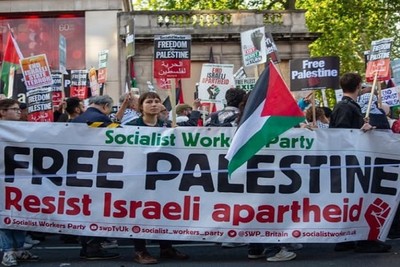 Global Protests Demand an End to 'War Crimes' in Gaza