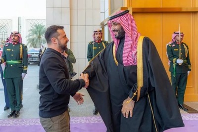 تلاش زلنسکی برا جلب حمایت عربستان