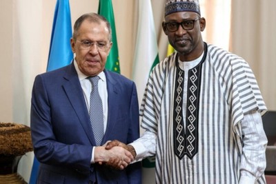 The Minister of Foreign Affairs of Russia begins a visit to Africa