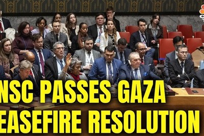 What made the United States propose in the UN Security Council a resolution to cease the war in Gaza