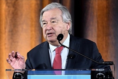 Guterres urged the international community to take immediate action against climate change