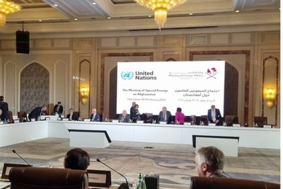 نشست سازمان ملل و طالبان در قطر
