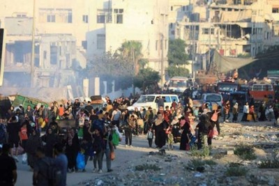 توغل إسرائيلي مفاجئ جنوب غربي مدينة غزة وحركة نزوح واسعة