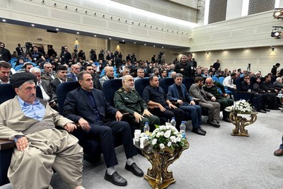 «چهل سال مقاومت»؛ یادواره شهدای قرارگاه رمضان برگزار شد