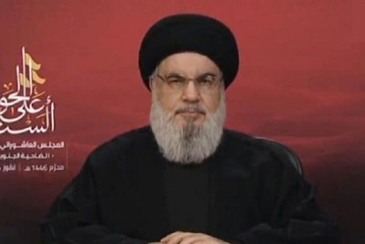 Israeli Media Express Concern Over Sayyed Hassan Nasrallah's Threats