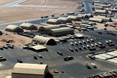 انفجار در پایگاه آمریکایی عین‌الاسد در عراق