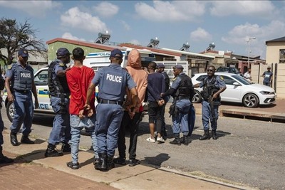 95 Libyans arrested in South Africa in a suspected military camp